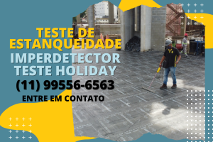 TESTE HOLIDAY ESTANQUEIDADE - TESTE DE MANTA